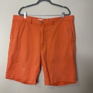 Polo Ralph Lauren Classic Fit Orange Coral Chino Shorts Men Size 42T  10” Inseam